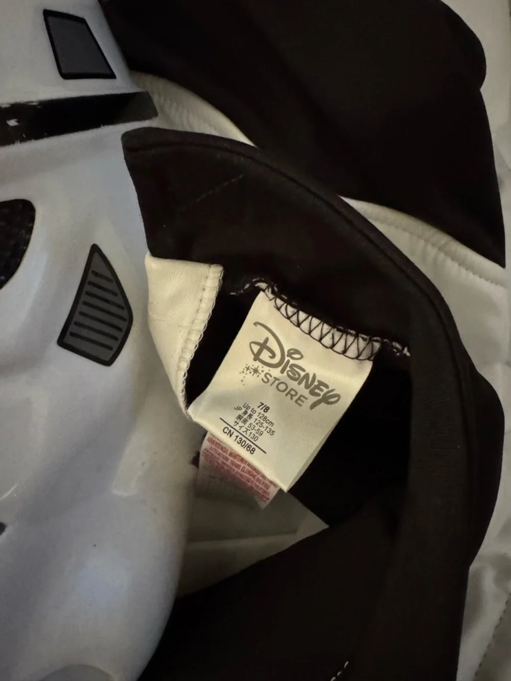 Kids Disney White Stormtrooper Costume with Helmet - Picture 5 of 7